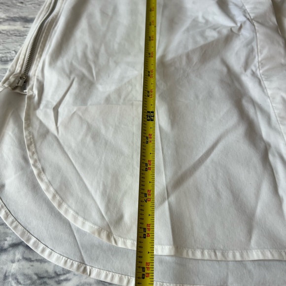 S Athleta HAYES SHELL White Zipper Sides Mint Conditions Activewear Athletic wea - Picture 2 of 11